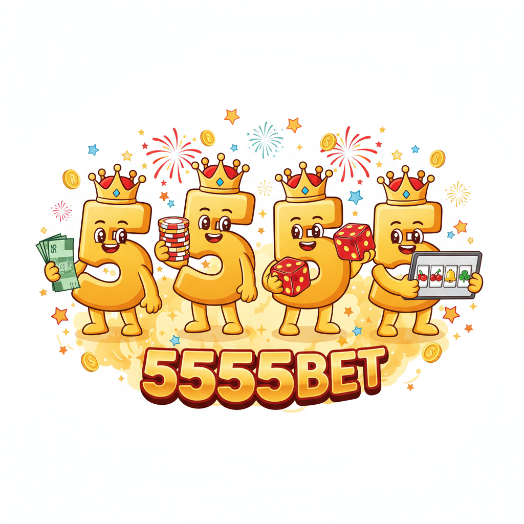 5555bet Logo - Cassino Online Premium Brasil